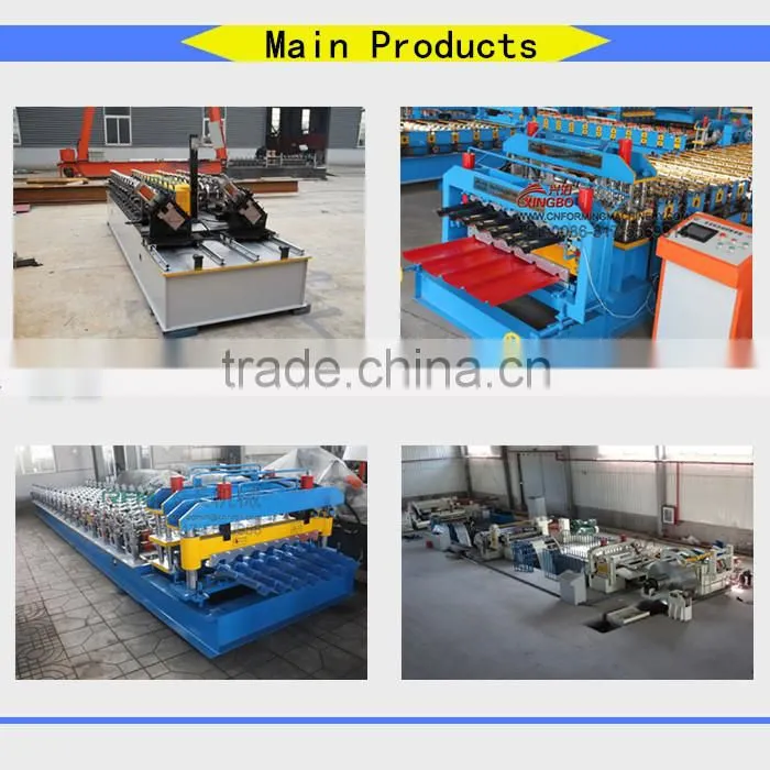 Cold formed steel channel forming machine on alibaba