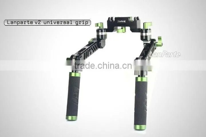 Lanparte 15 mm CNC DSLR universal handle grip V2 Quick Release Clamp
