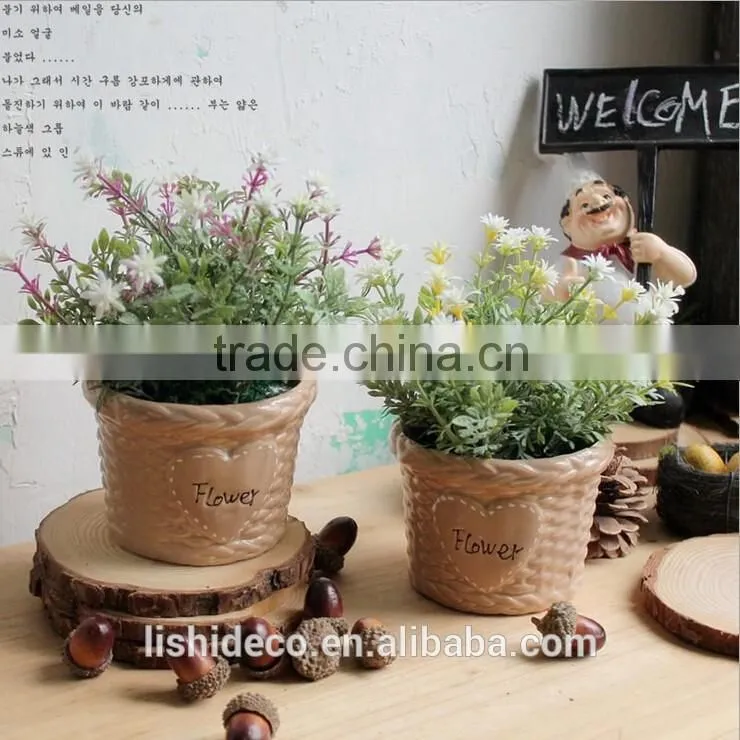 A Potted Plant Artificial Potted Plant Potted Artificial Plant