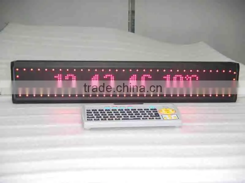 Promotional indoor led moving sign P7.62