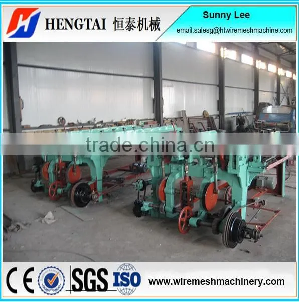 China Supplier Hexagonal Wire Knitting Making Machine For Making Stone Mesh