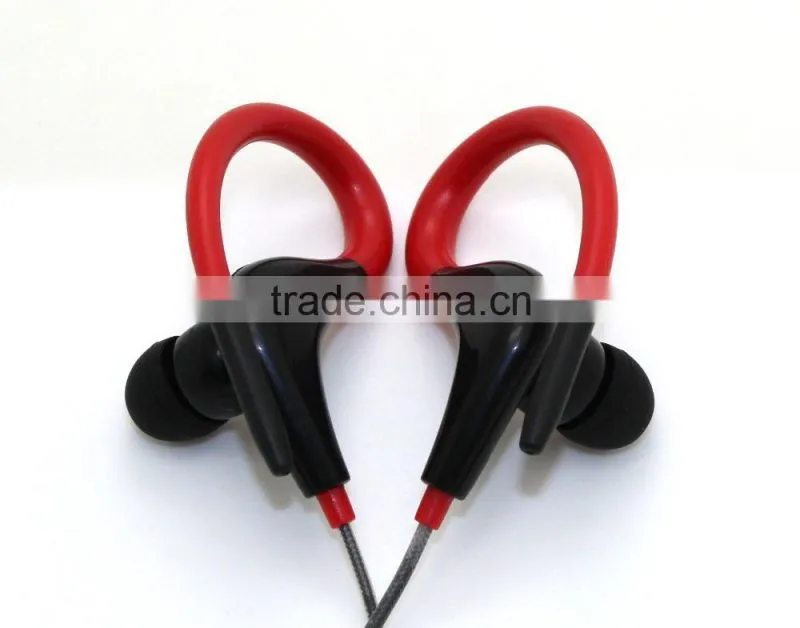 2015 Most comfortable sport earhook earphone
