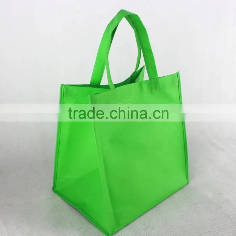 Non-Woven Two-Tone Shopper Tote Bag