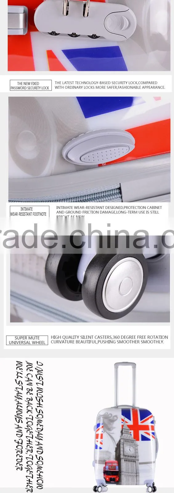 abs/pc luggage sets