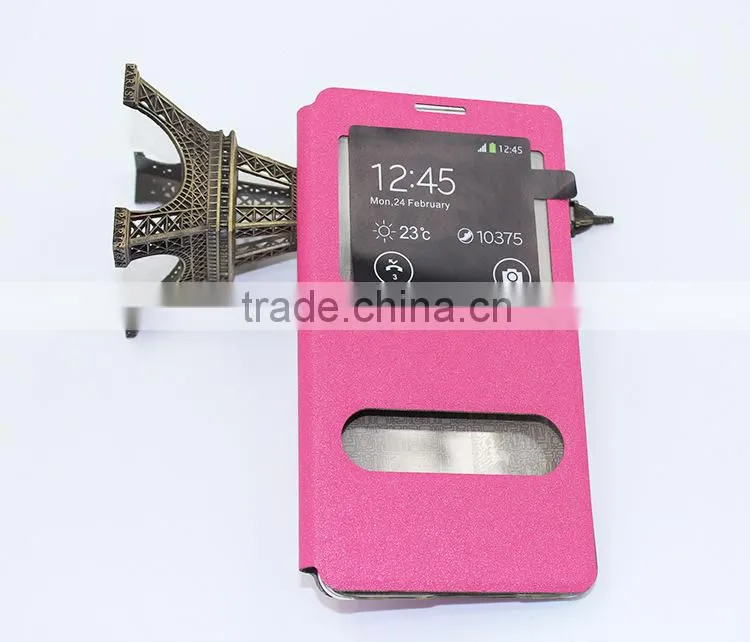 Hot-selling leather flip case for samsung galaxy J5