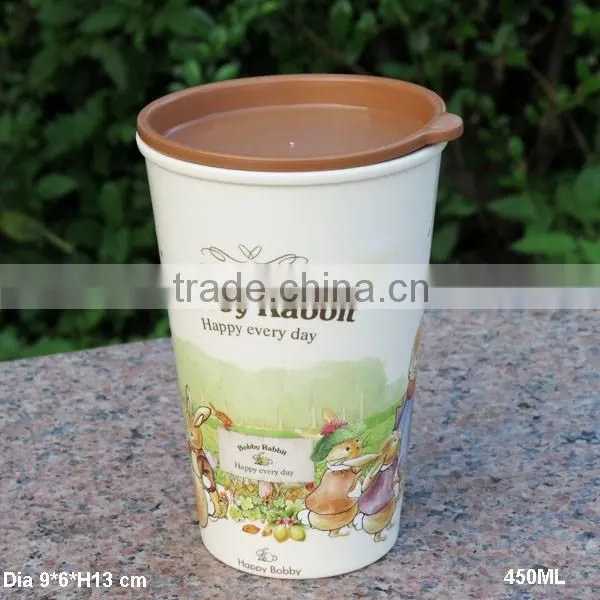 450Ml/600ml BPA Free Plastic Juice tumbler for Promtion