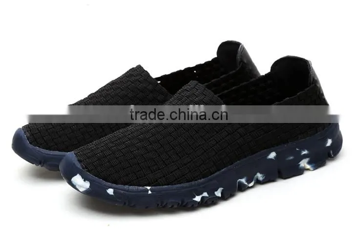 Fashion men's woven shoes , casual sport shoes