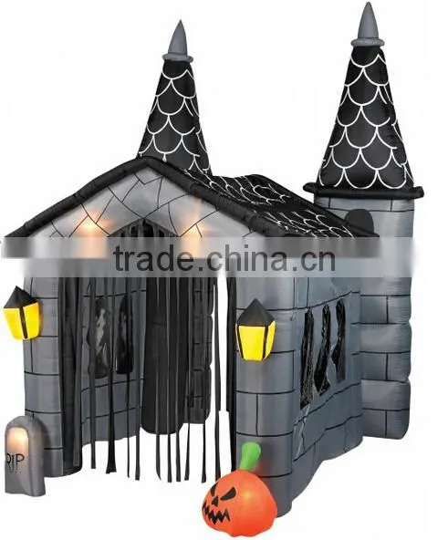 Halloween Inflatable Lighted Haunted House