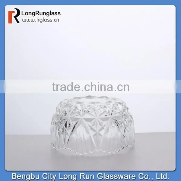 LongRun alibaba china 2015 new product high white glass material cup candy box,wedding candy box,clear glass candy box