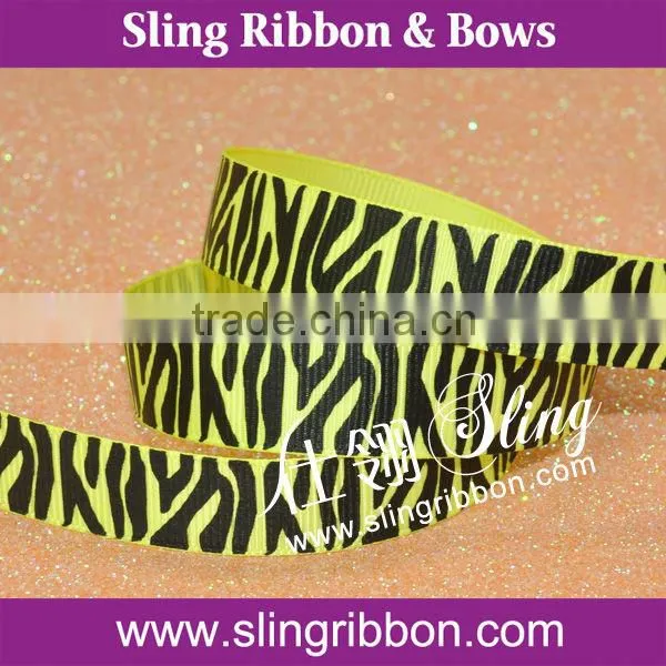 Zebra Stripe Grosgrain Ribbon Wholesale