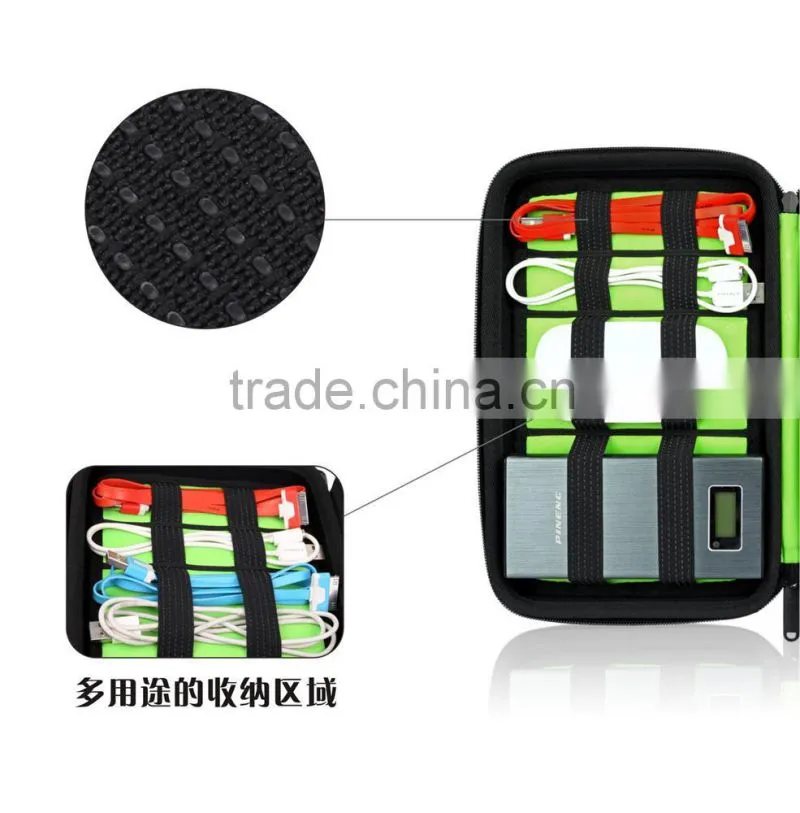 EVA Bule BUBM FASHION Man Women Net Hand Storage Bags, waterproof USB Flash Drive Bag
