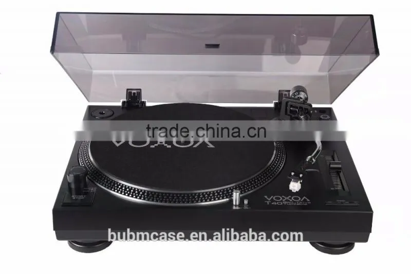 VOXOA T40 USB Portable Two Speed LP turntable record player phonograph gramophone vinyl turntable