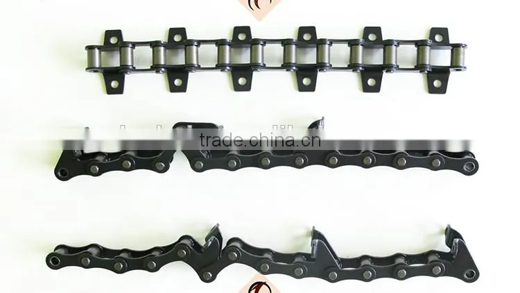 ZGS38 wheat Harvester chains with attachments ZGS38F1/ZGS38F2/ZGS38F3ZGS38K2 Combine chains