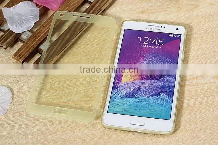 for samsung Note 4 FLIP TPU Case,for Samsung Galaxy Note 4 Soft TPU Case