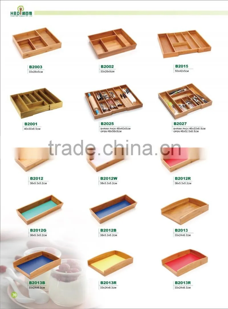 Best selling premium bamboo food wooden serving tray for sale