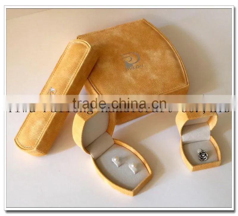 Leatherette paper plastic jewelry box made in factory