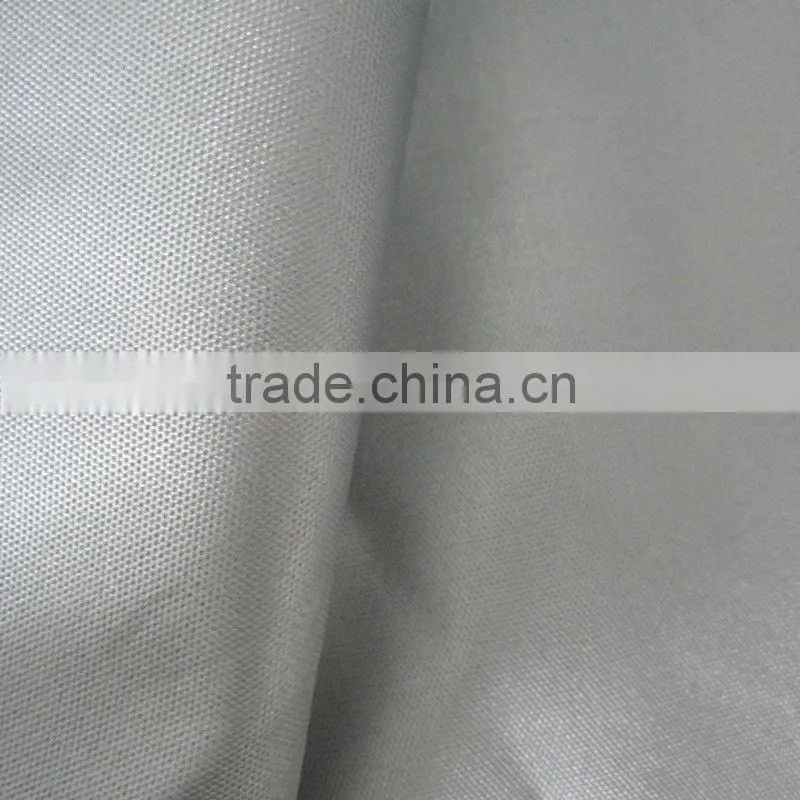 hot sale 100% polyester silver coated taffeta fabric