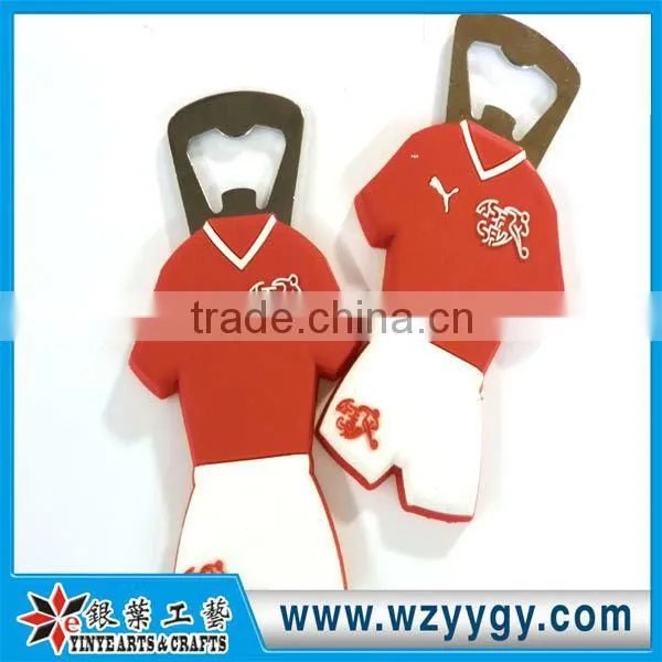 2014 new football T-shirt bottle opener
