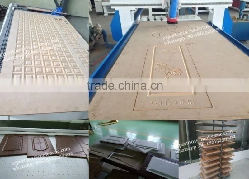 Philicam heavy duty body Wooden door Cabinet Making cnc machine