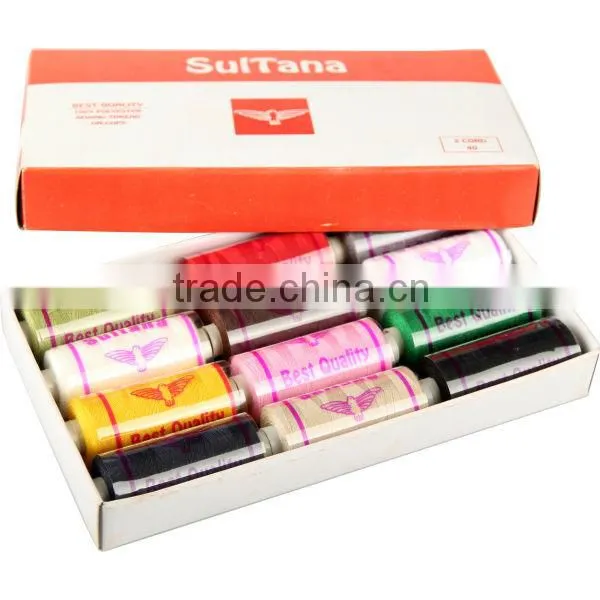 40S/2 5000yards 400yards 200yards100% polyester sewing thread