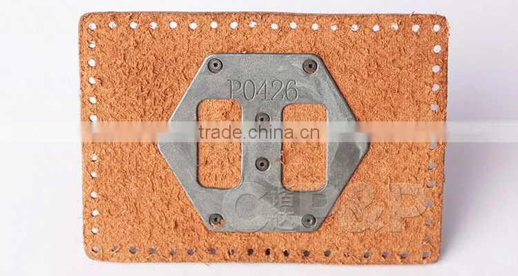 The skull of bag accessories metal label patch