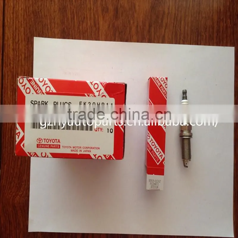 The professional auto parts 90919-01247Doublle iridium spark plugs supplier with high quality