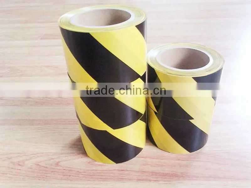 Good qualtiy! Safety warning black/yellow stripes tape