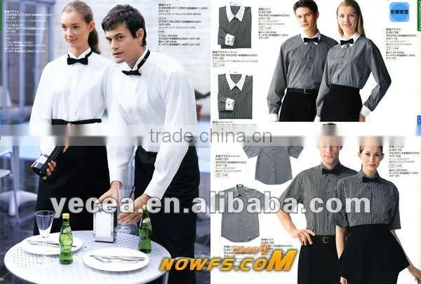 waiter uniform/bar unifrom