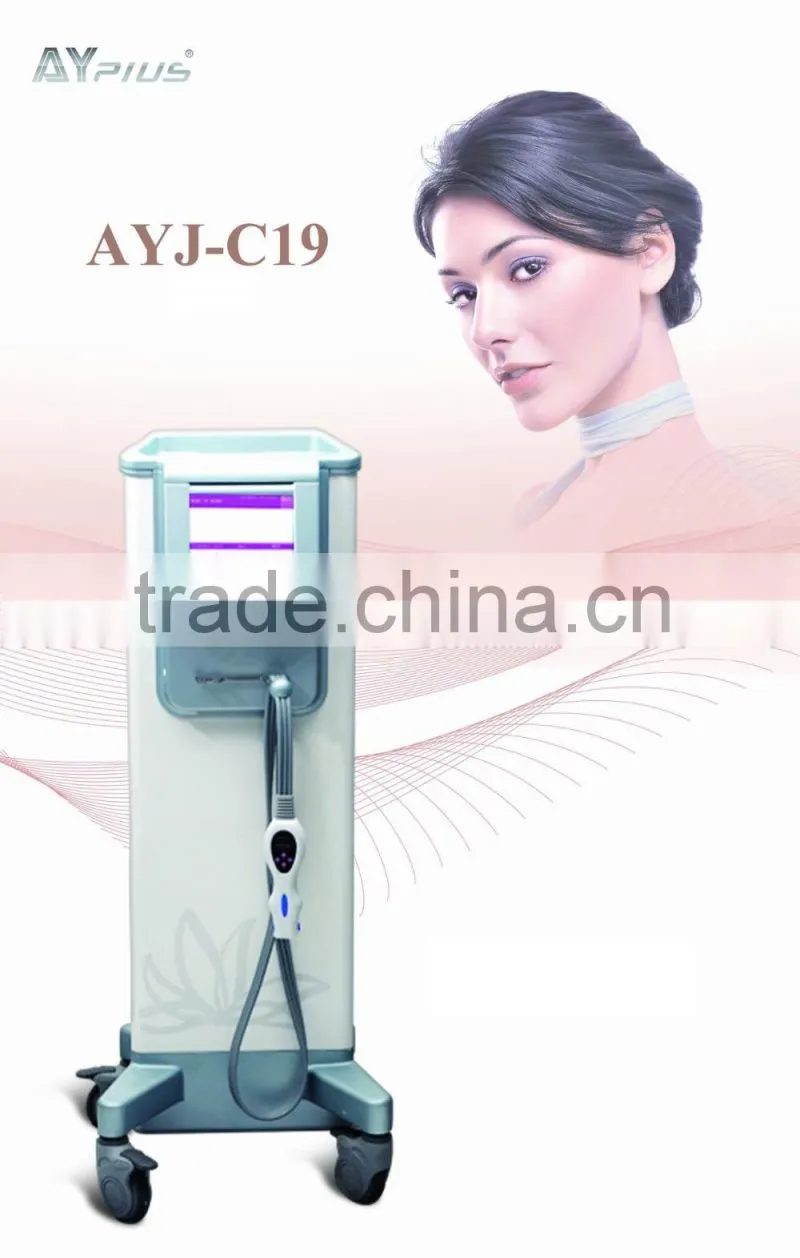 AYJ-C19(CE) Dot matrix portable thermal rf beauty equipment fractionel