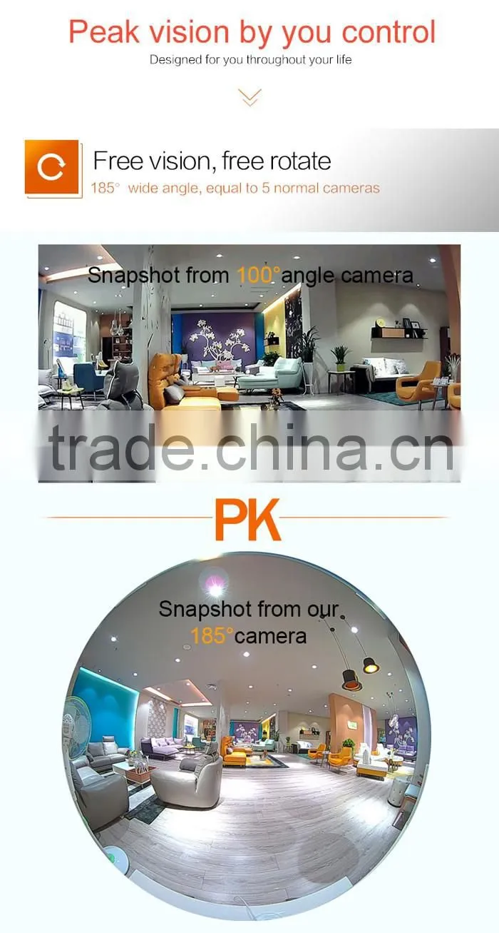 2016 new 960P wireless hidden camera/invisable camera/Lamp camera