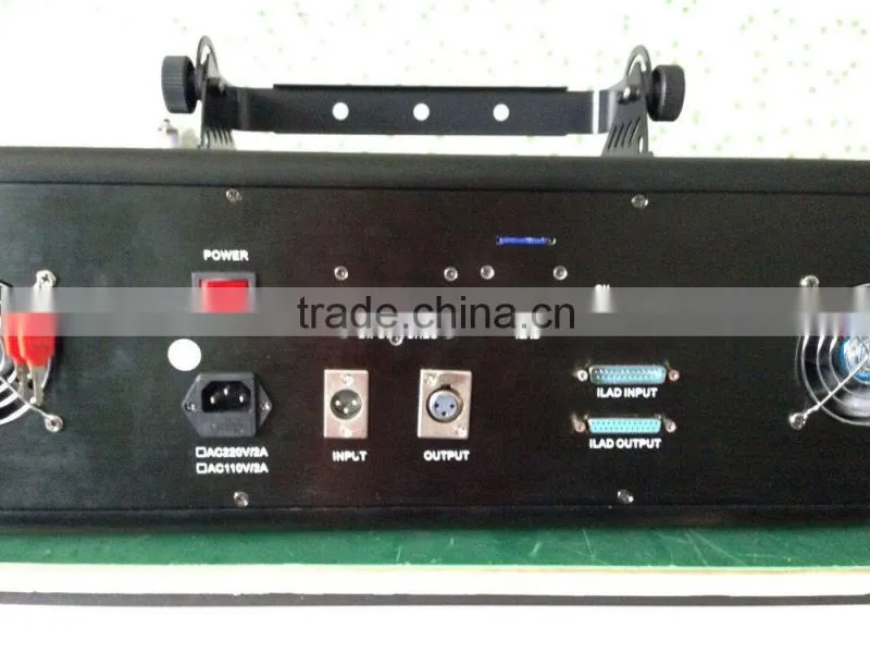 3000mw RGB large stage animation laser light with 30Kpps scanner