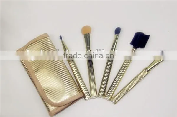 High quality 9pcs discount makeup brush kits,Black cosmetic brush set with bag free sample