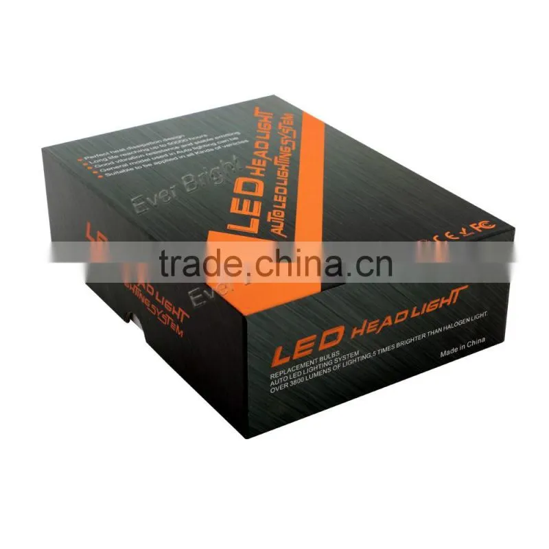 55W H7 COB LED Car Headlight Headlamp Auto Lamps LED Kit 5000LM 6000k Bulb Light H1 H3 H8 H9 H11 HB3 HB4 9005 9006 WHITE