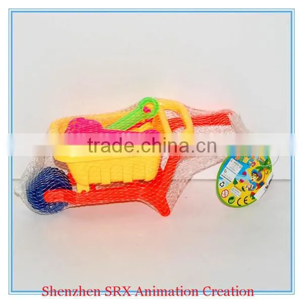OEM plastic children kids trolley beach sand tool toys,wholesale plastic beach toys,plastic OEM summer toys for children