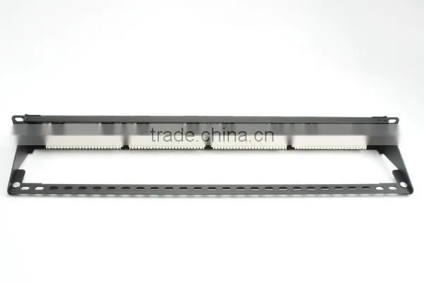 Taiwan Manufacturer 24-Port 110 and LSA+ IDC Unshielded Modular Patch Panel