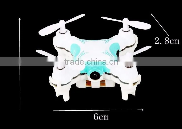 2.4G 4CH Mini Rc Quadcopter Nano Drone With Built In Camera Mini Drone Camera