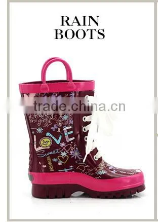 2016 Top quality Home-use Environmental white rain boots