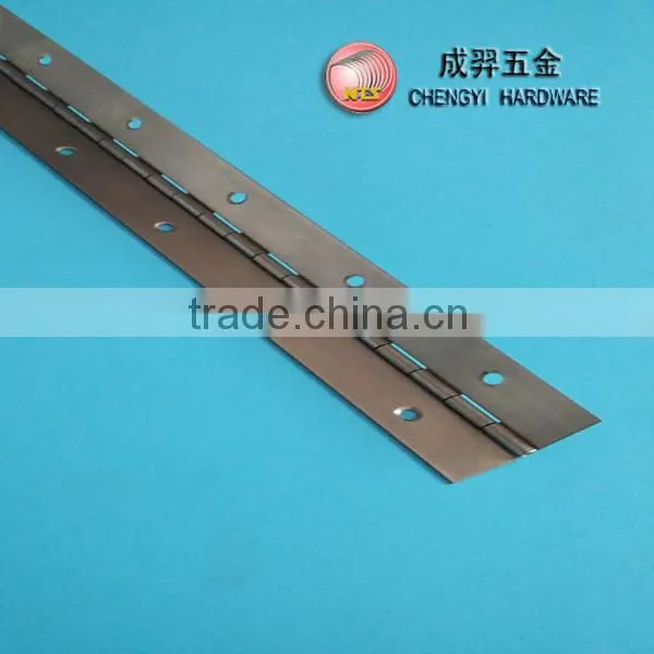 CYA607 stainless steel 201 piano hinge for boxes