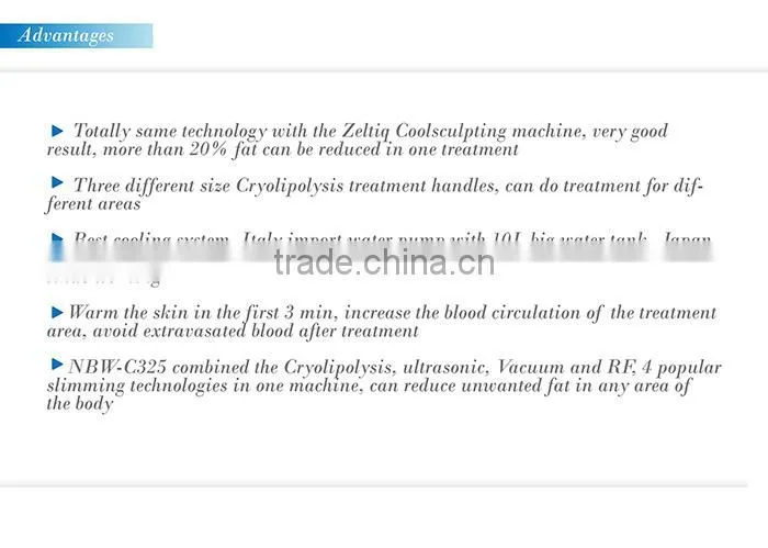 Fat Reduction Vaccuum Cryolipolysis Slimming Machine
