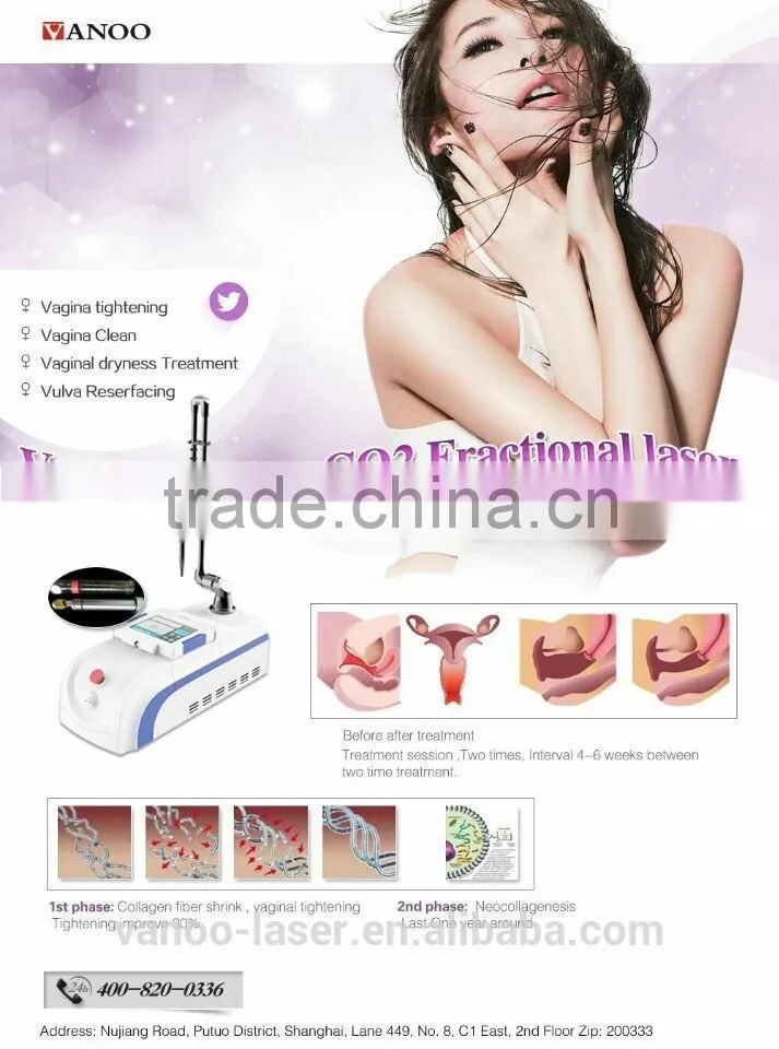 medical machine rf co2 fractional laser for skin resurfacing