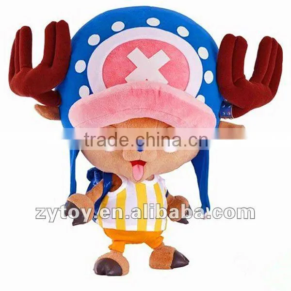 Cute Plush One Piece Toy Figure OEM