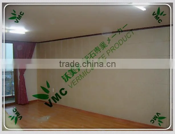 Expanded Vermiculite Board Heat Insulation Panel for Indoor Partition