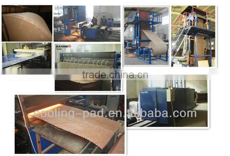 poultry/greenhouse/workshop evaporative cooling pad