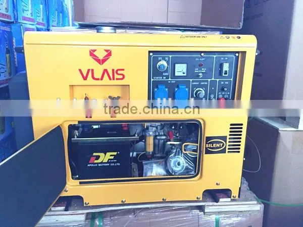 2016 Guangzhou CE silent 5kw Welder Generator portable automatic welding machine for Sale