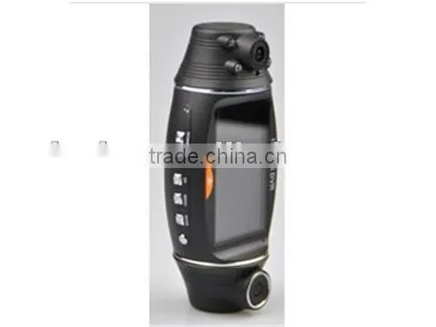 Dual Lens Vehicle DVR Car dashboard camera DVR Video recorder+G sensor