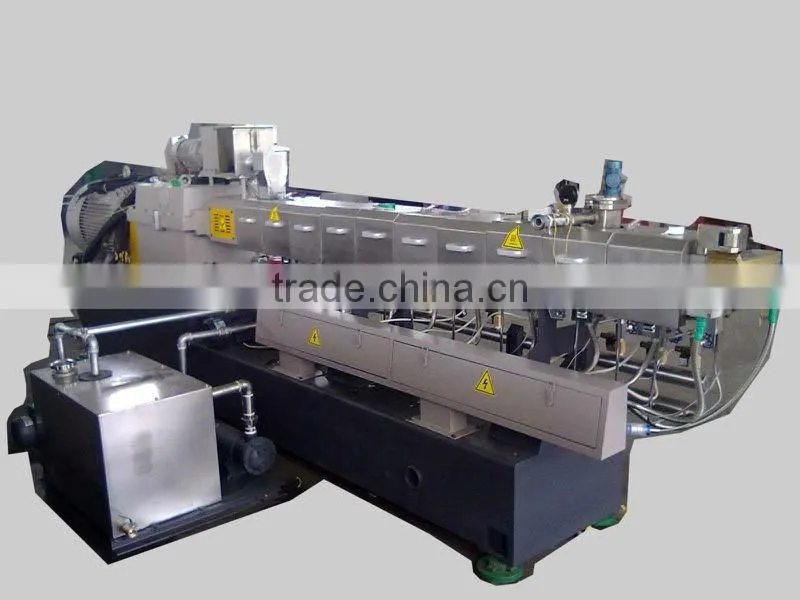 ABS/PLA Profile Twin Screw Extruder Machine With High Output