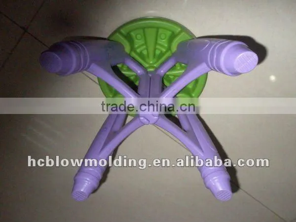 OEM blow molding plactic charis for dinner Shower chair with Back Huizhou factory