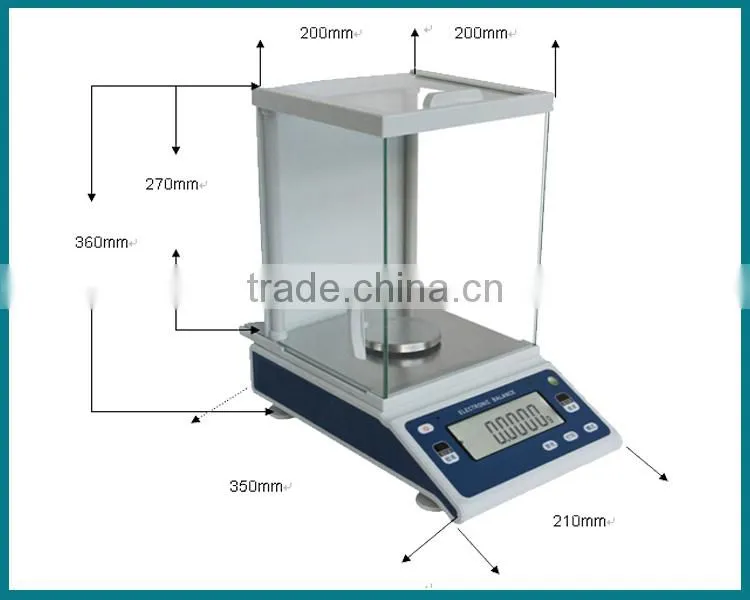 300g precision digital scale weight 0.001g