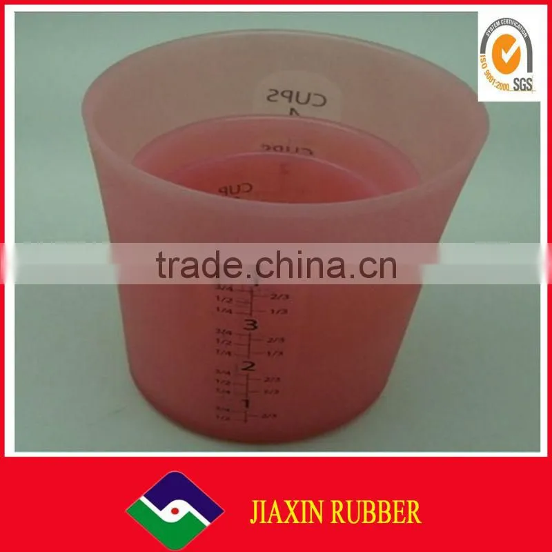 High quality heat resistant grill microwave silicone rubber tea cup