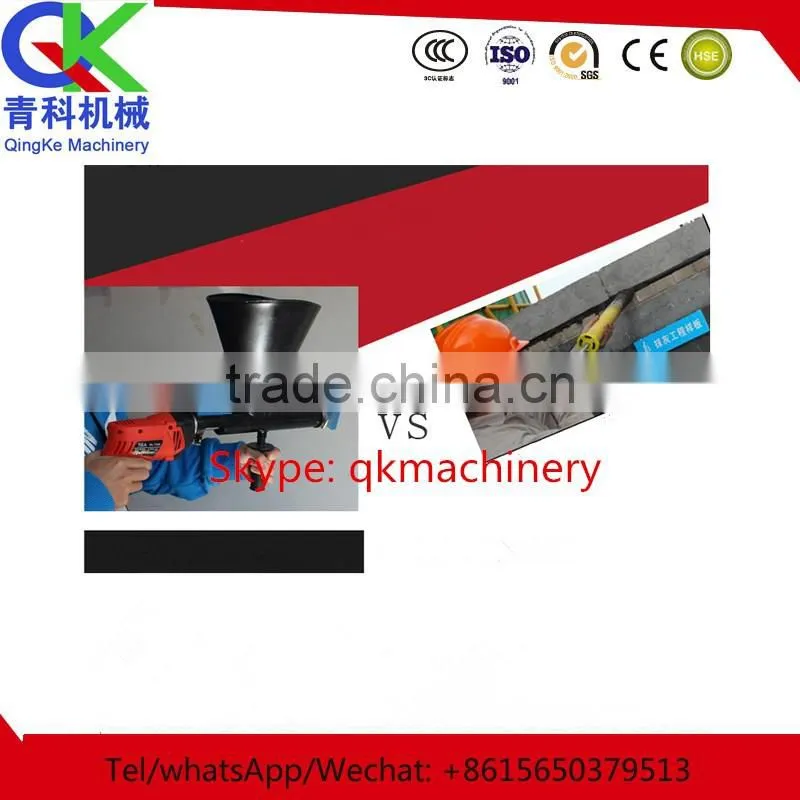 hand push Electric grouting machine used for wall
